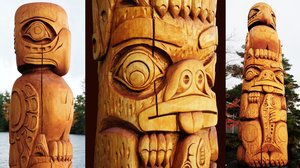 Eagle Bear Totem
